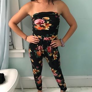 Charolette Russe Floral Jumpsuit